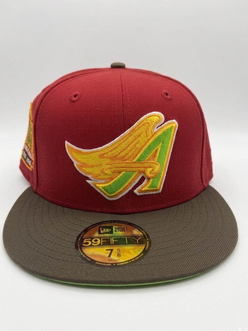 New Era Anaheim Angels 50th Anniversary Side Patch 59FIFTY Fitted Hat